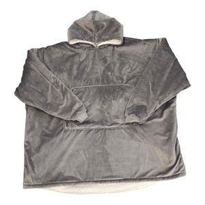 Original The Comfy Wearable Blanket, Fleece, Sherpa, Grey, Size: OS